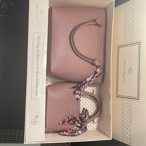Nanette Lepore Mom & Her Mini matching handbags